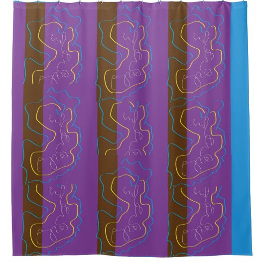 全線シャワーカーテン シャワーカーテン (正面)