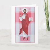 全能のキリスト カード (正面)