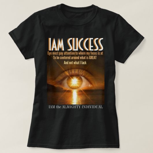 全能の人物 Tシャツ (デザイン正面)