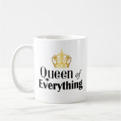 全能の女王 コーヒーマグカップ (左)