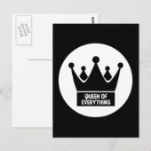 全能の女王 ポストカード (正面/裏面)