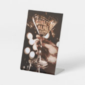 全能の少女 台座サイン (正面)