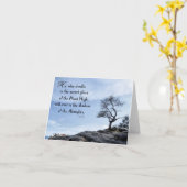 全能の影の中に残る – 聖なる書物、 経典カード カード (黄色い花)