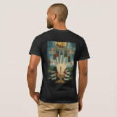 全能の手 Tシャツ (裏面フル)