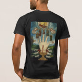 全能の手 Tシャツ (裏面)
