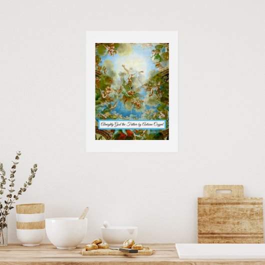 全能の神 ポスター (キッチン)