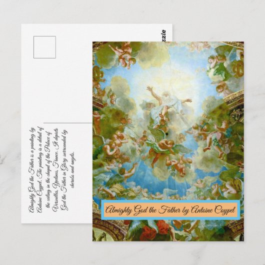 全能の神 ポストカード (正面/裏面)