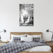 全能の神 – 私の母' キャンバスプリント (インサイチュ (寝室))