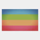 全脈圧性プライド 長方形シール (正面)