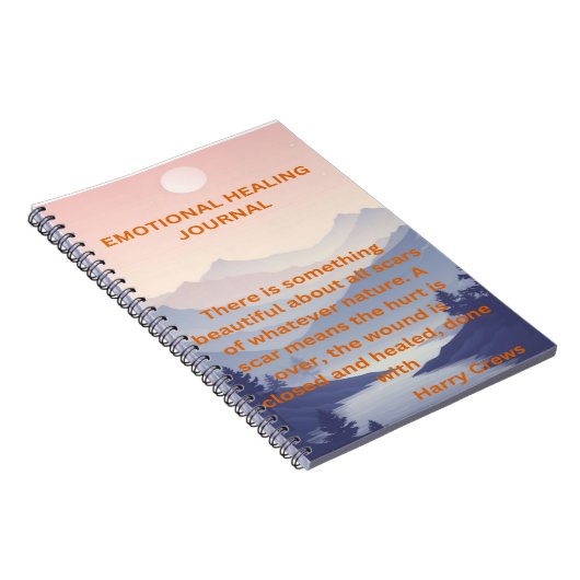 全脳卒中の強さ:感情的な癒しの旅 ノートブック (右側)