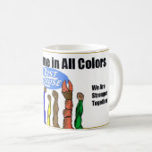 全色来のヒーローマグ コーヒーマグカップ (正面右)