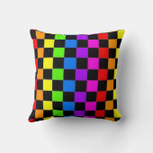 全色枕市松模様に クッション (裏面)