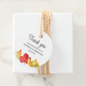 全葉結婚式の引き出物ラベル フェイバータグ (インサイチュ)