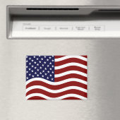全表面に愛国的なアメリカ国旗の磁石 マグネット (インサイチュ (食洗機))