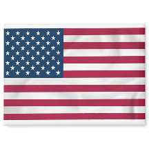 全表面に愛国的なアメリカ国旗の磁石