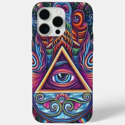 全視カラフル覚記号 Case-Mate iPhoneケース (裏面)
