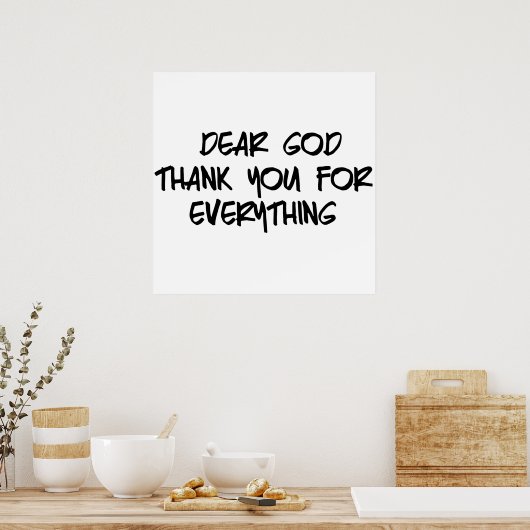 全親愛体お礼 ポスター (キッチン)