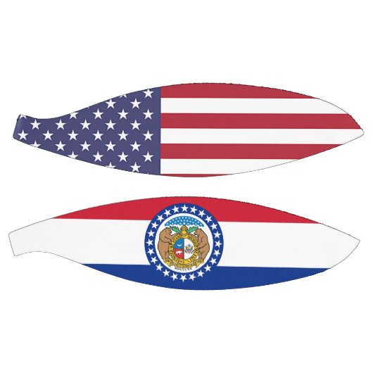 全角バスケットボールとミズーリ州旗 バスケットボール (パネル)