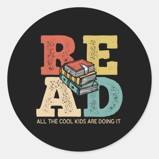 全読てAreの本読読者 ラウンドシール (正面)