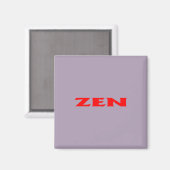 全赤灰色の角磁石 マグネット (正面/裏面)