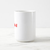 全赤白マグカップ コーヒーマグカップ (中央)