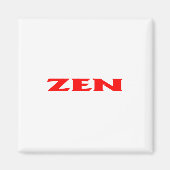 全赤白方磁石 マグネット (正面)