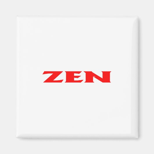 全赤白方磁石 マグネット (正面)