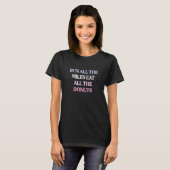 全走く全ての人が皮肉を言う Tシャツ (正面フル)