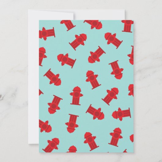 全起動子供の誕生日パーティの招待状 招待状 (裏面)