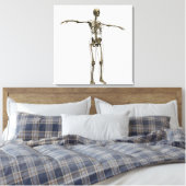 全身の女性イラストレーション キャンバスプリント (インサイチュ (寝室))