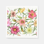 全身の白昼色 スタンダードカクテルナプキン (正面)