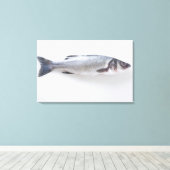 全身ブランジニ魚 キャンバスプリント (インサイチュ (ウッドフロア))