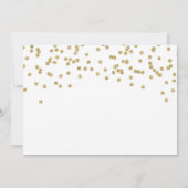 全身ラマの楽しい女の子の誕生日パーティーの写真 招待状 (裏面)