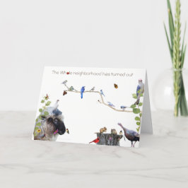 全近隣からのハッピーバースデー シーズンカード