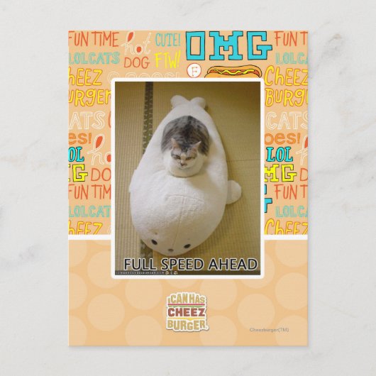 全速前進 ポストカード (正面)