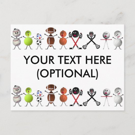 全遊スポーツ ポストカード (正面)