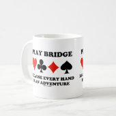 全遊手が冒険だから橋 コーヒーマグカップ (正面左)