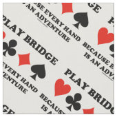 全遊手が冒険だから橋 ファブリック (クローズアップ)