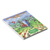全道路ダラステキサス州 ノートパッド (アングル)