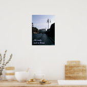 全道路ローマに通じる ポスター (キッチン)