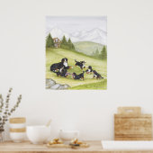 全部の子犬だ！ ポスター (キッチン)