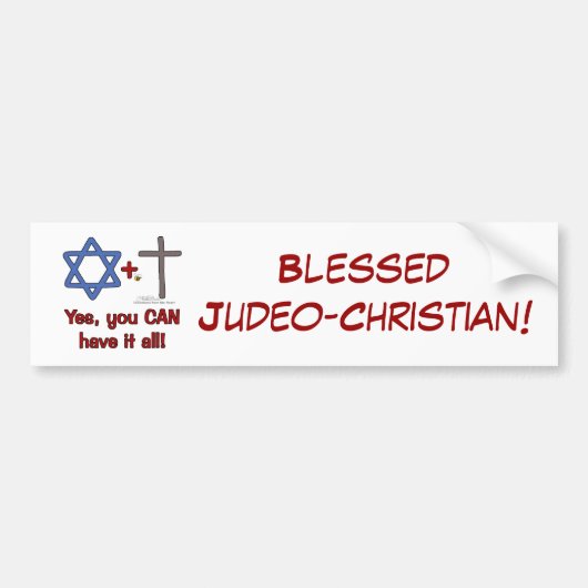 全部持って！ バンパーステッカー (正面)