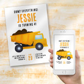 全部捨てろ!建築誕生日パーティー 招待状