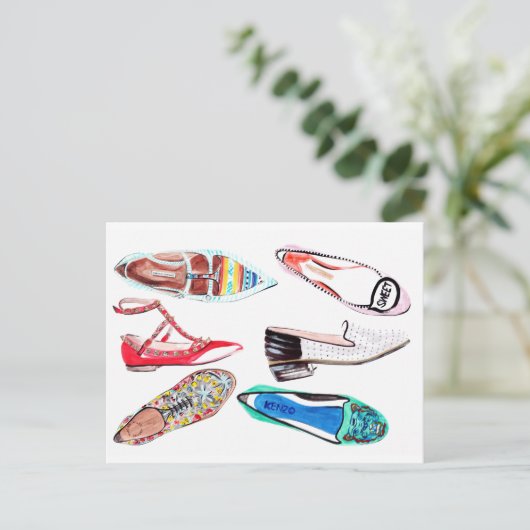 全部靴だ！ ポストカード (スタンド正面)