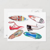 全部靴だ! ポストカード (正面/裏面)