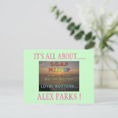 全部…...アレックス・パークス! ポストカード (スタンド正面)