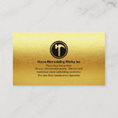 全金ゴールド看板フレーム 名刺 (裏面)