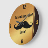 全雄丸(大)時計 ラージ壁時計 (傾斜)