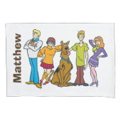 全集団14のミステリー株式会社 枕カバー (正面)