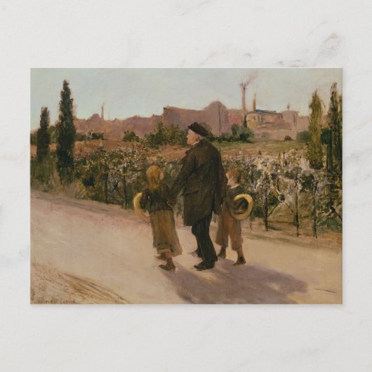 全霊の日， c.1882 ポストカード (正面)